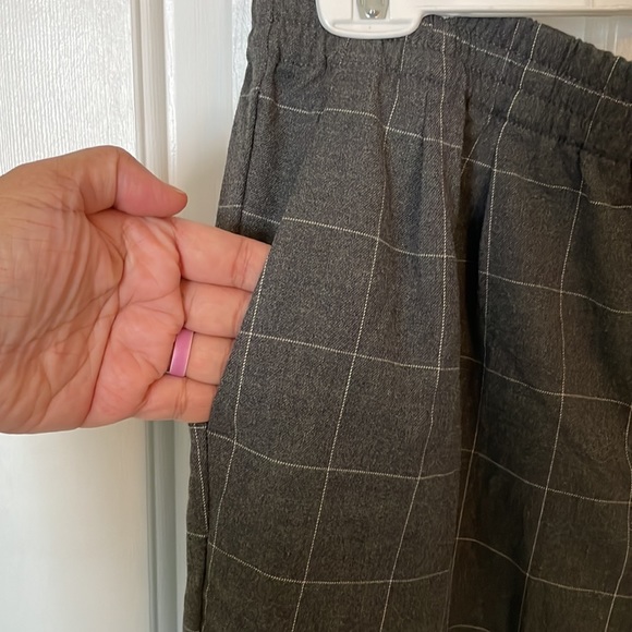 Madewell Plaid Flannel Track Trousers - Picture 9 of 9